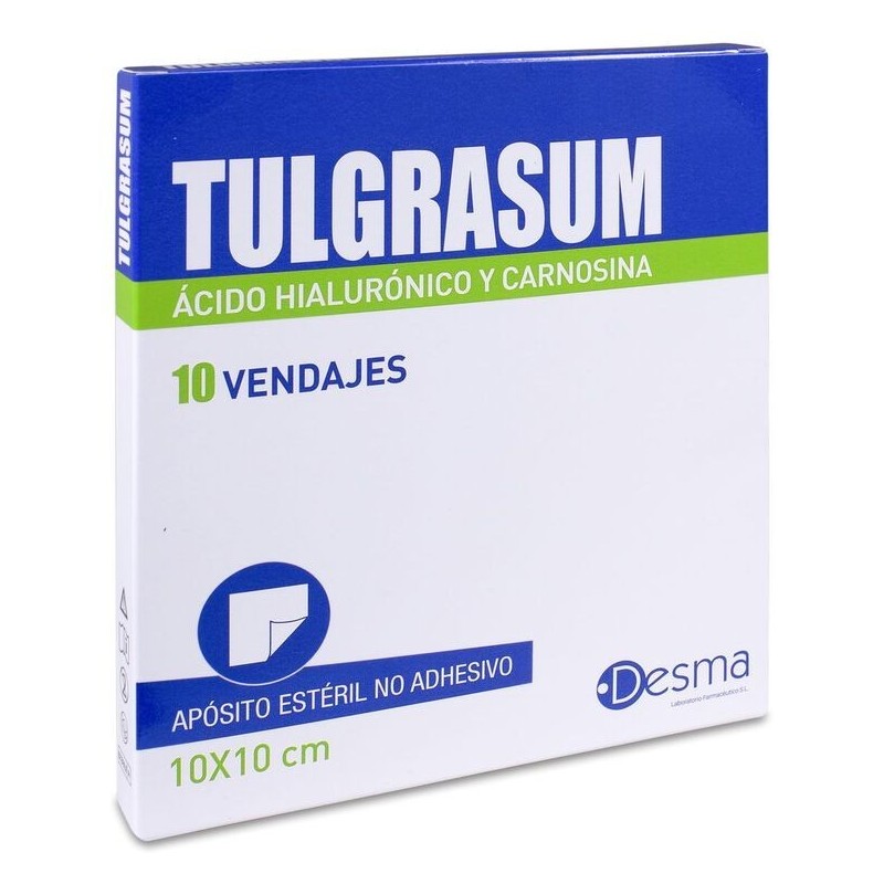 Tulgrasum 10x10 cm 10 apósitos Tulgrasum - 1