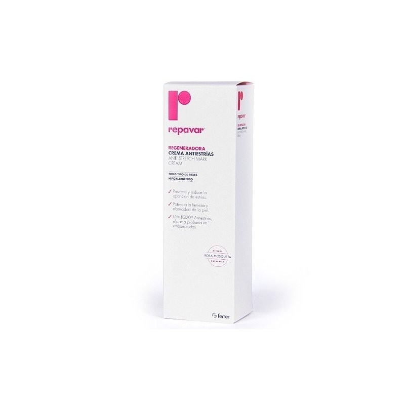 Repavar regeneradora crema antiestrías 250ml Repavar - 1