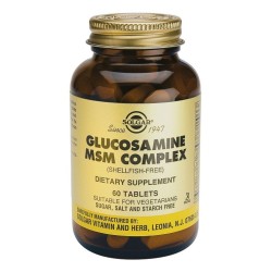 Solgar Glucosamina MSM Complex 60 comprimidos Solgar - 1