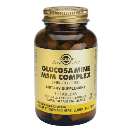 Solgar Glucosamina MSM Complex 60 comprimidos Solgar - 1