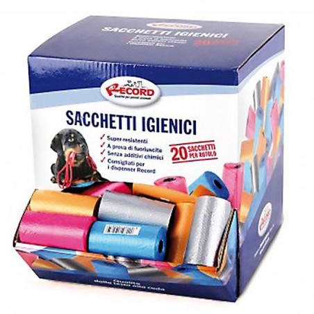 Dispensador 80 rollos bolsas higiénicas Record - 1