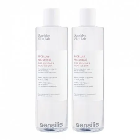Sensilis pack agua micelar para piel sensible 2x400ml Sensilis - 1