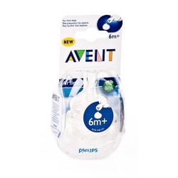 Avent classic tetina liquidos espesos +6m 2und Avent - 1