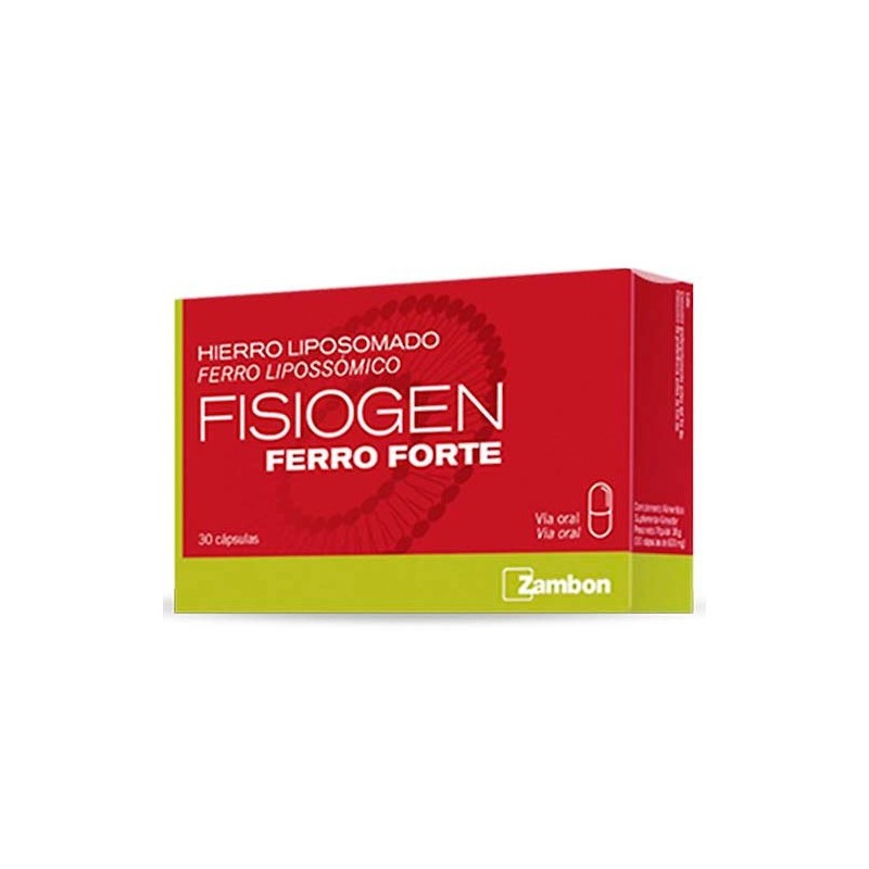 Fisiogen ferro forte 30 cápsulas Fisiogen - 1
