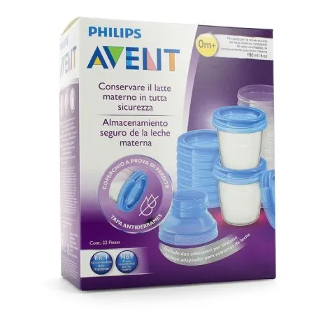 Avent Recipientes leche materna 10uds Avent - 1
