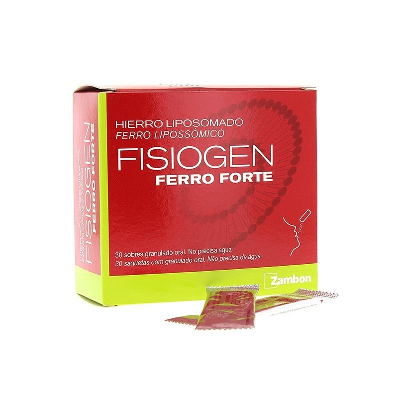 Fisiogen ferro forte 30 sobres Fisiogen - 1