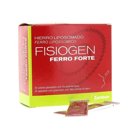 Fisiogen ferro forte 30 sobres Fisiogen - 1