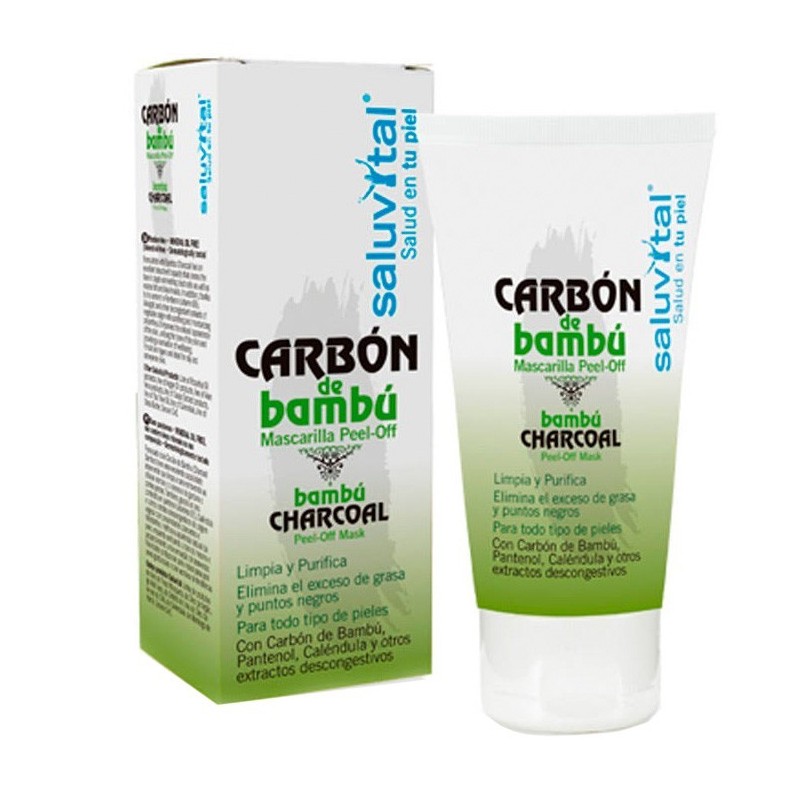 Mascarilla carbon de bambu 50 ml Saluvital - 1