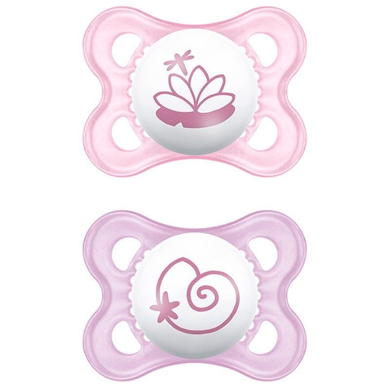 Mam baby chupete rosa silicona original 0+ Magion - 1