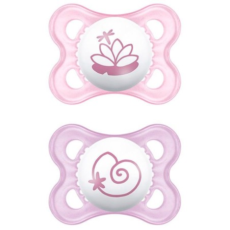 Mam baby chupete rosa silicona original 0+ Magion - 1