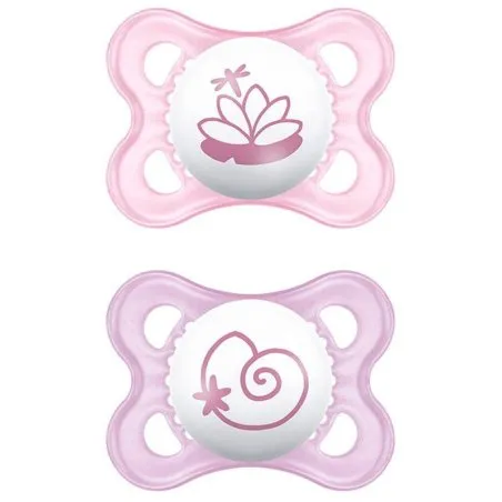 Mam baby chupete rosa silicona original 0+ Magion - 1