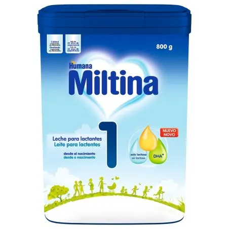 Humana Miltina 1 leche para lactantes 800gr Humana - 1