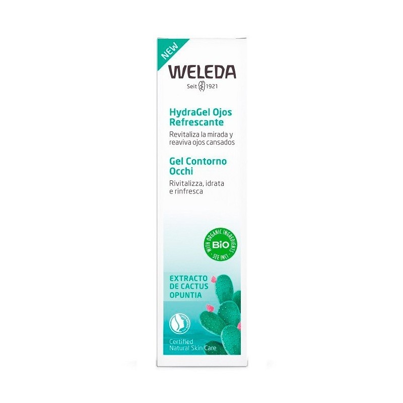 Weleda Hydragel Contorno de ojos refrescante 10ml con extracto de Cactus Weleda - 1