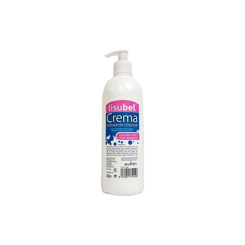 Lisubel hidratante corporal crema 400ml Lisubel - 1