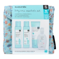 Suavinex Baby Care Essential set de viaje tela azul Suavinex - 1