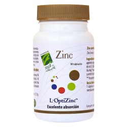Cien Por Cien Natural Zinc 90 cápsulas Cien Por Cien Natural - 1