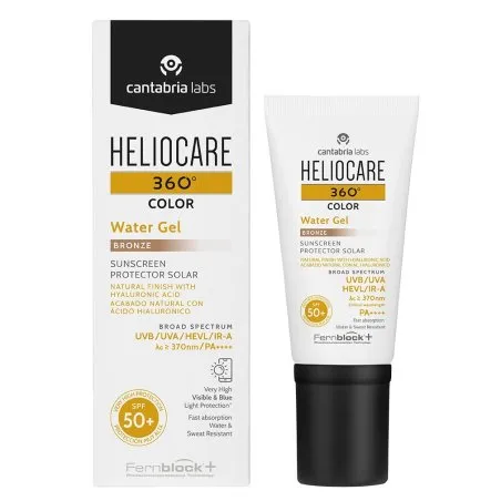 Heliocare 360&ordm; water gel color bronce 50ml Heliocare - 1