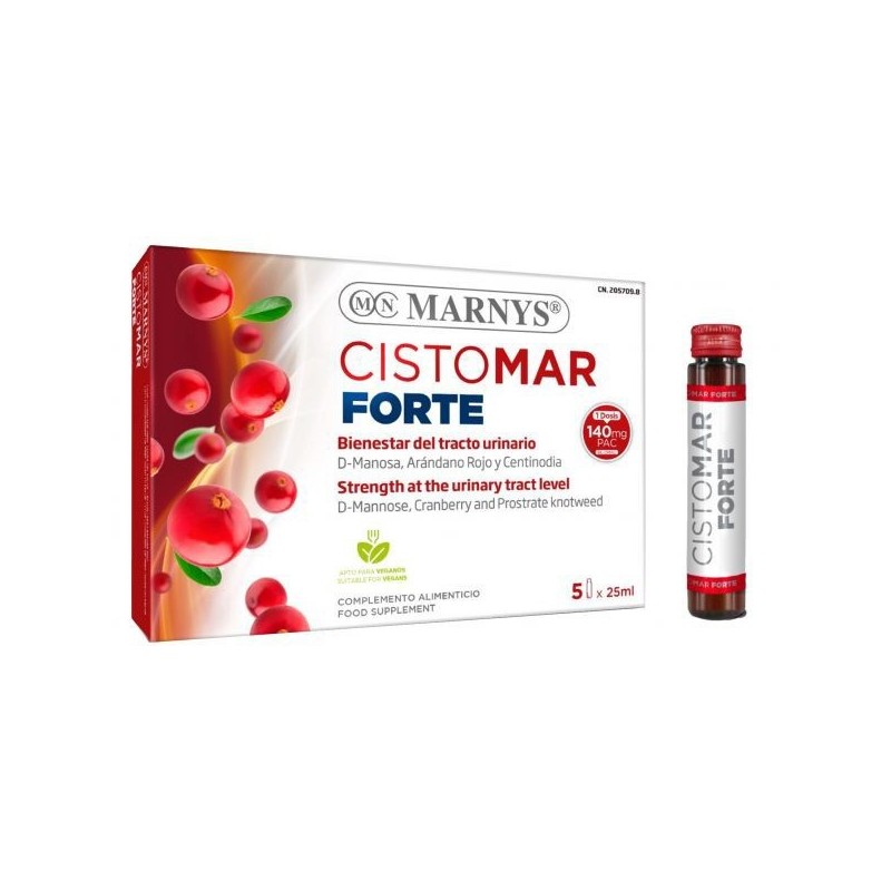Cistomar Forte 5 viales 25ml Marnys - 1