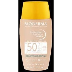 Bioderma photoderm nude 50+ color dorado 40ml Bioderma - 1