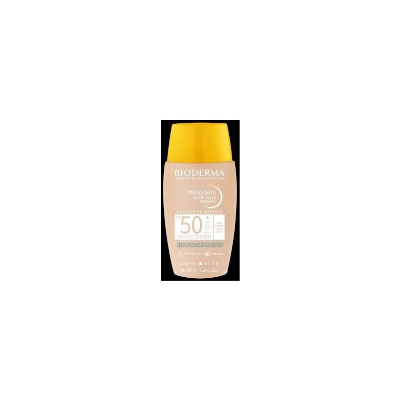 Bioderma photoderm nude 50+ color dorado 40ml Bioderma - 1