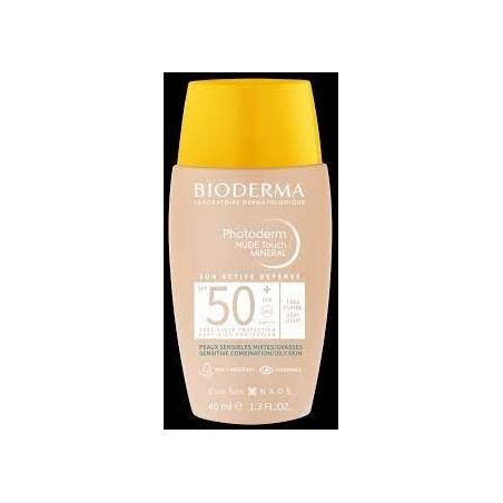 Bioderma photoderm nude 50+ color dorado 40ml Bioderma - 1