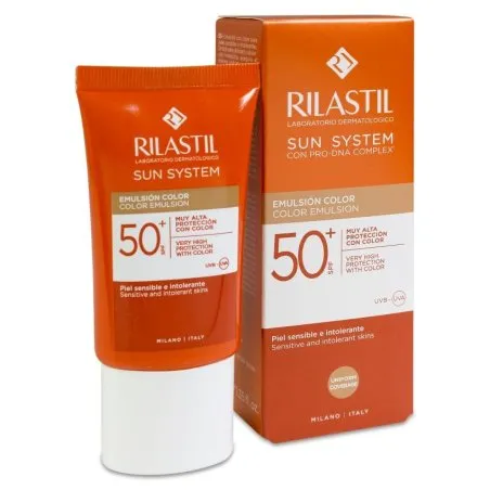 Sun System emulsi&oacute;n color IP50+ 50ml Sunlaude - 1