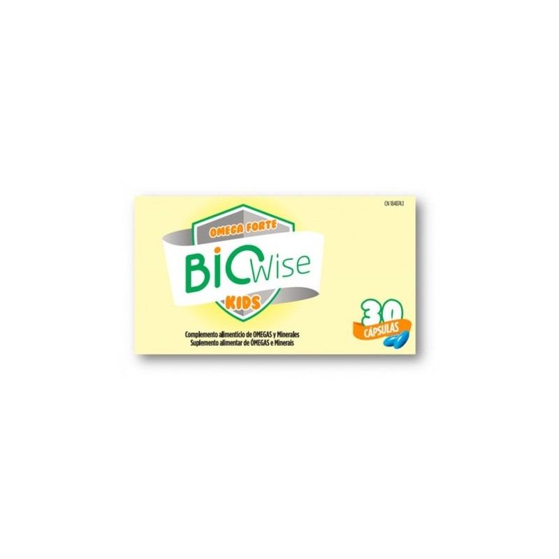 BIOWISE KIDS OMEGA FORTE 30 CAPSULAS Omega Forte - 1