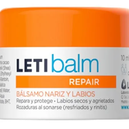 Letibalm pediatrico tarro 10ml Leti - 1