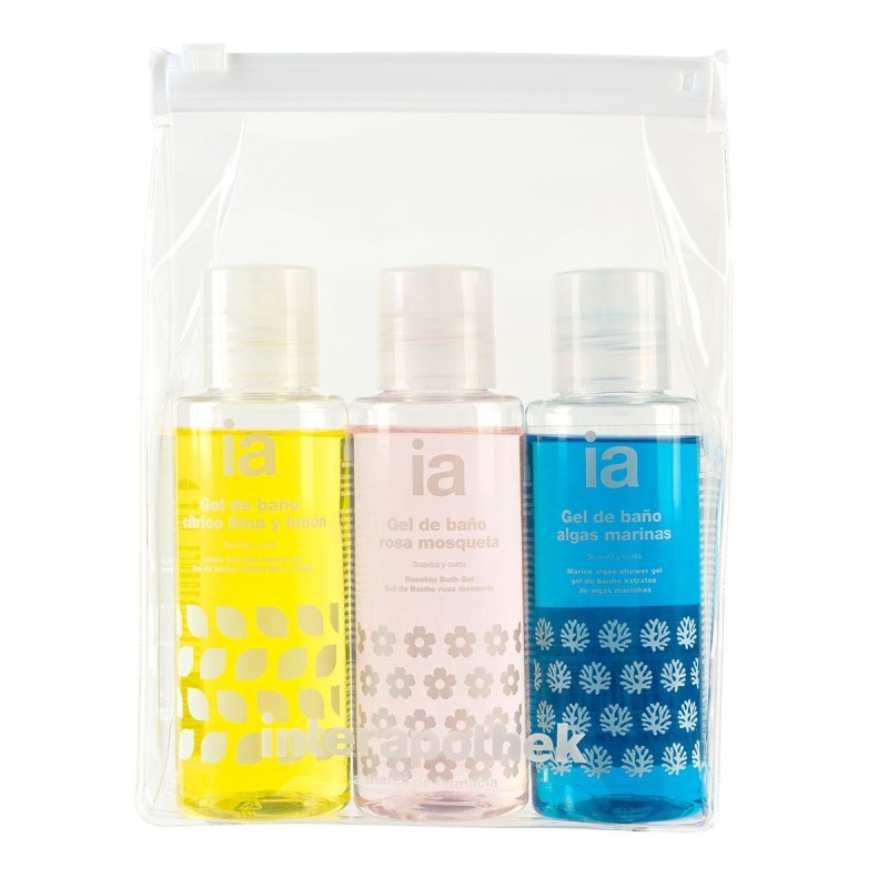 Neceser de viaje Interapothek,  geles esencias de 100ml  - 1