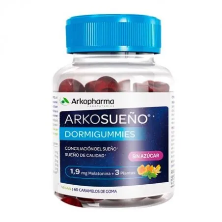 Arkosue&ntilde;o  Dormigummies 60 caramelos goma  - 1