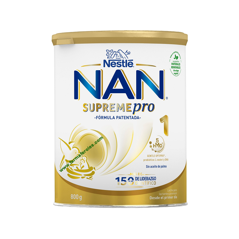 Nestle nan optipro supreme 1 leche de inicio 800g Nestlé Nan - 1