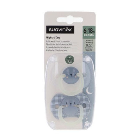 Suavinex chupete ana sili noche de 6 a 18 meses 2 und Suavinex - 1