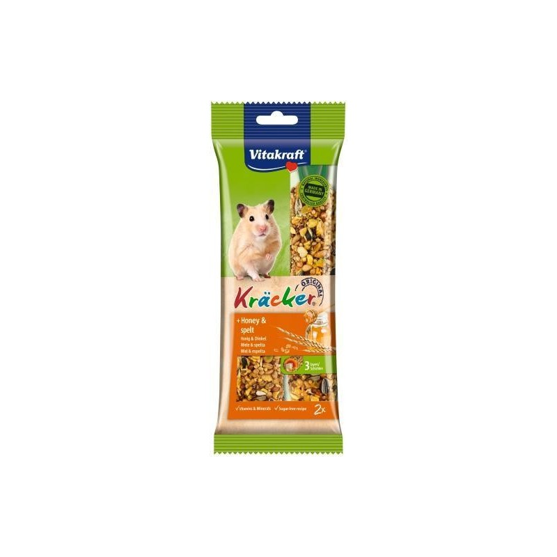 Vitakraft Barritas miel más de (más de &más de )más de  sesamo 112g para Hamster Vitakraft - 1