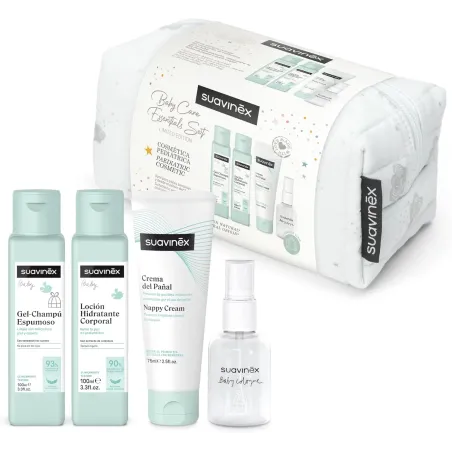 Suavinex Baby Care Essential set de viaje tela azul Suavinex