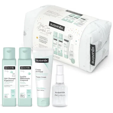 Suavinex Baby Care Essential set de viaje tela azul Suavinex