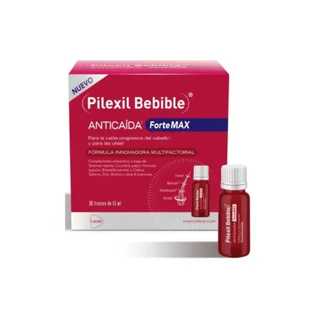 Pilexil Forte MAX Bebible | Acción integral anticaída