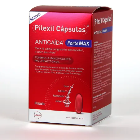 Pilexil capsulas antica&iacute;da Fortemax  60 capsulas Pilexil - 1