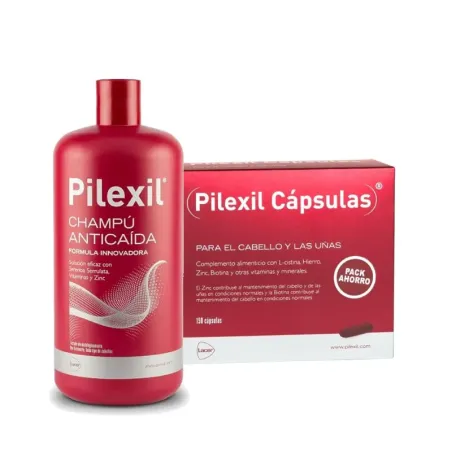 Tratamiento B&aacute;sico Pilexil Antica&iacute;da &ndash; Pack