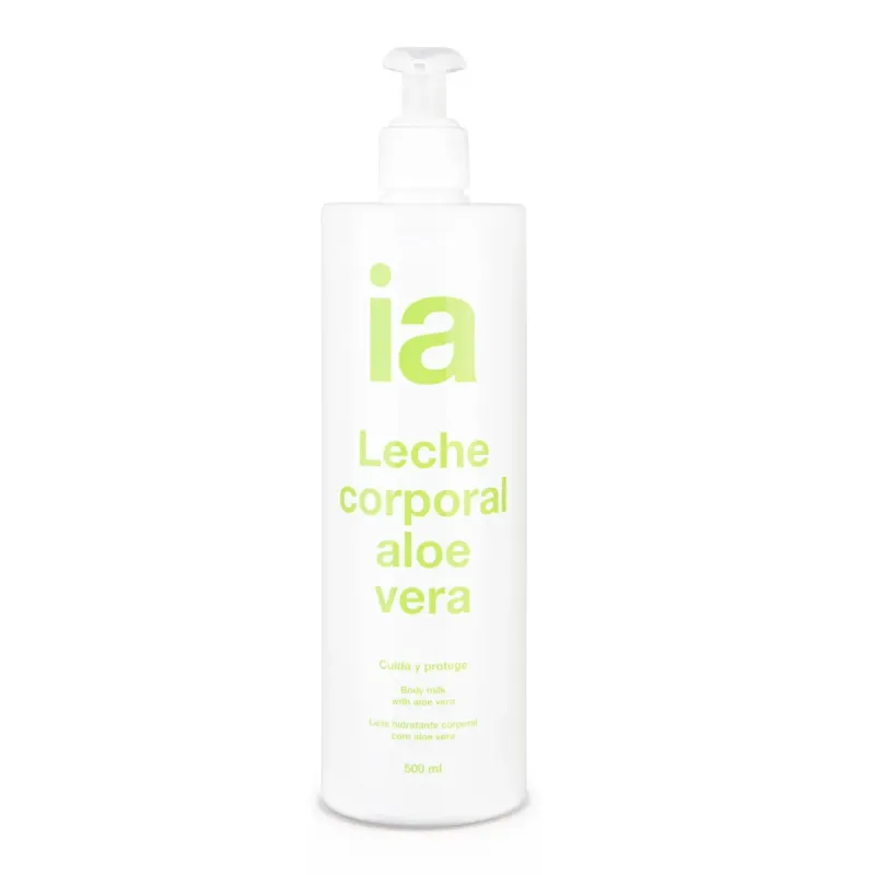 Interapothek leche corporal aloe 500 ml  - 1