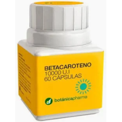 Botanicapharma Betacaroteno 10.000 UI 60 Cápsulas