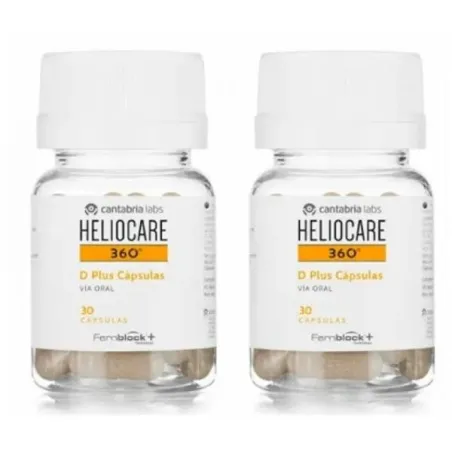 Heliocare 360 D Plus Duplo 2 x 30 Cápsulas