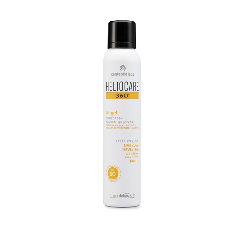 Heliocare 360 Airgel SPF 50 200 ml protector solar corporal en espuma - imagen 2