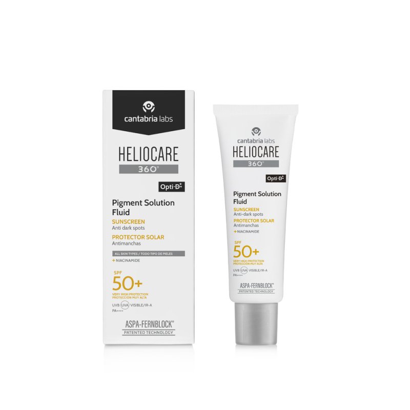 Heliocare 360 Pigment Solution Fluid SPF 50+ 50 ml protector solar antimanchas - imagen 7