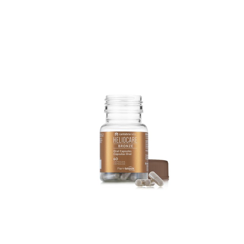 Heliocare Cápsulas Bronze 60 cápsulas complemento alimenticio para el bronceado - imagen 3