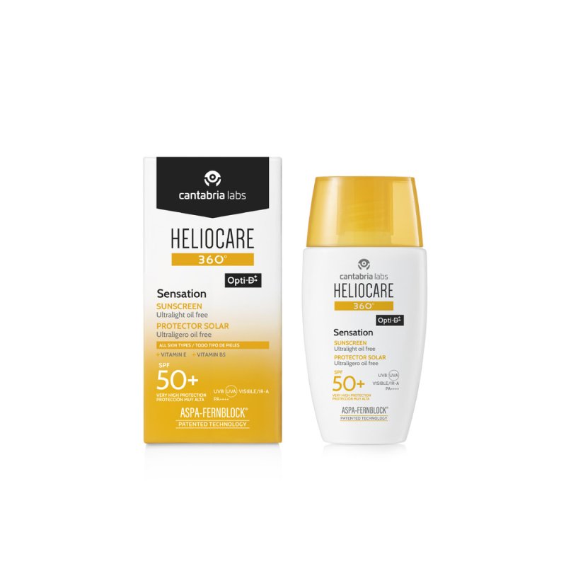 Heliocare 360 Sensation SPF 50+ 50 ml protector solar facial ultraligero - imagen 9