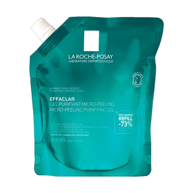 La Roche-Posay Effaclar Gel Micro-Exfoliante Recarga 400 ml