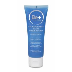 Be+ Gel Exfoliante Suave Doble Acción 75 ml para piel sensible