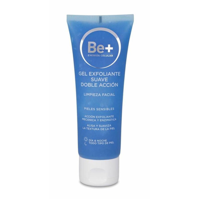 Be+ Gel Exfoliante Suave Doble Acción 75 ml para piel sensible