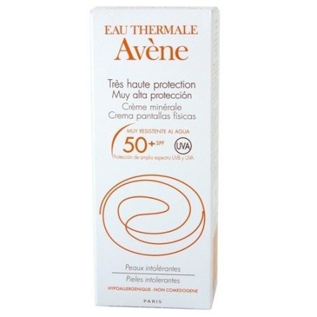 Avene solar 50+ pantalla física 50ml Avene - 1