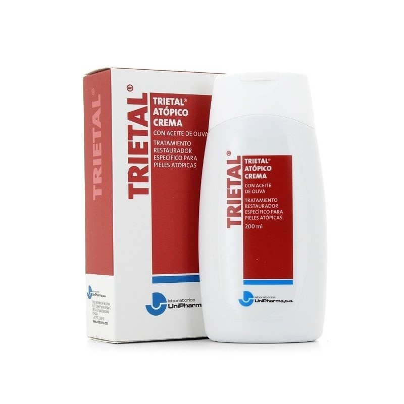 Unipharma trietal atópico crema 200 ml Trietal - 1
